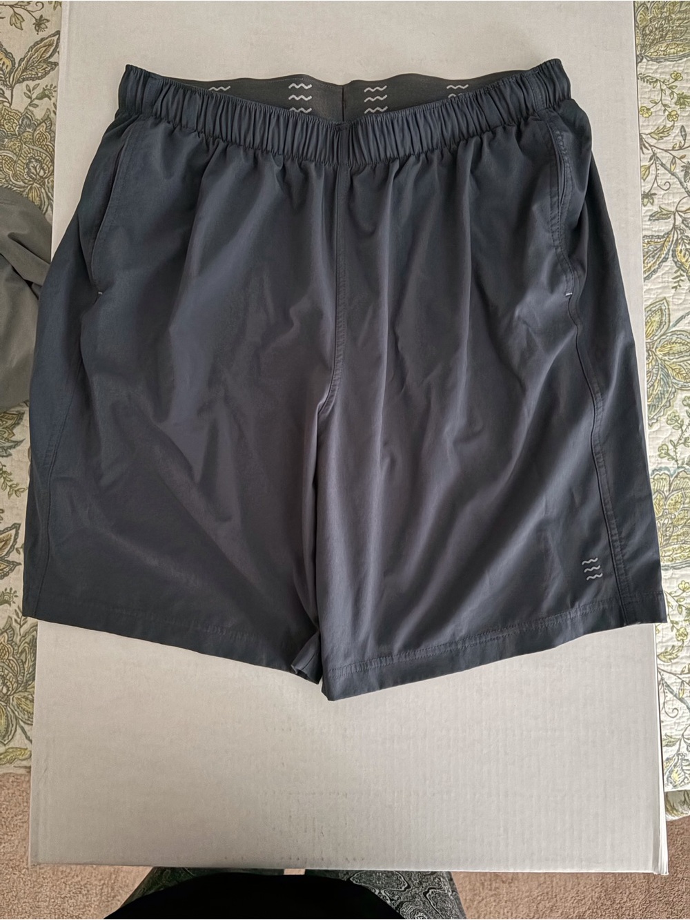 Free Fly Apparel Men's Slate Black Athletic Shorts